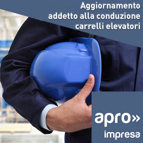 Aggiornamento addetto attrezzat.carrelli elevatori