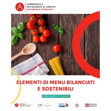 ELEMENTI DI MENU' BILANCIATI E SOSTENIBILI