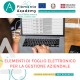 ELEMENTI DI FOGLIO ELETTRONICO GESTIONE AZIENDALE