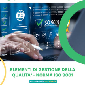 ELEMENTI GESTIONE DELLA QUALITA' NORMA ISO 9001