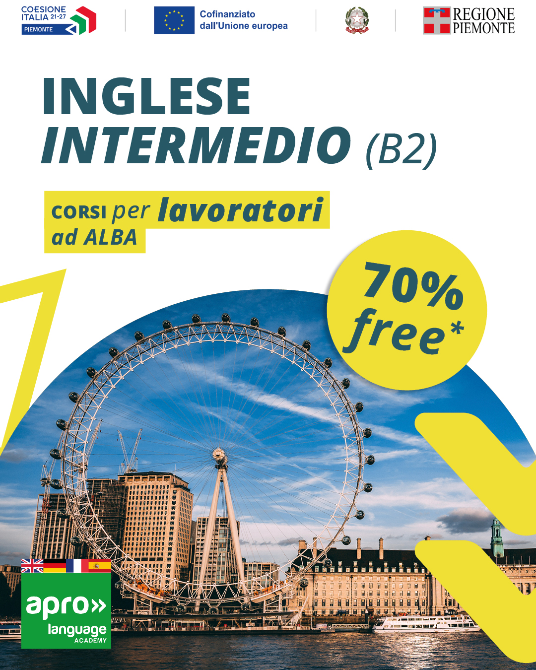 LINGUA INGLESE - Livello INTERMEDIO