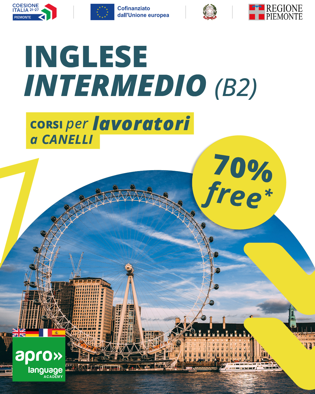 LINGUA INGLESE - Livello INTERMEDIO
