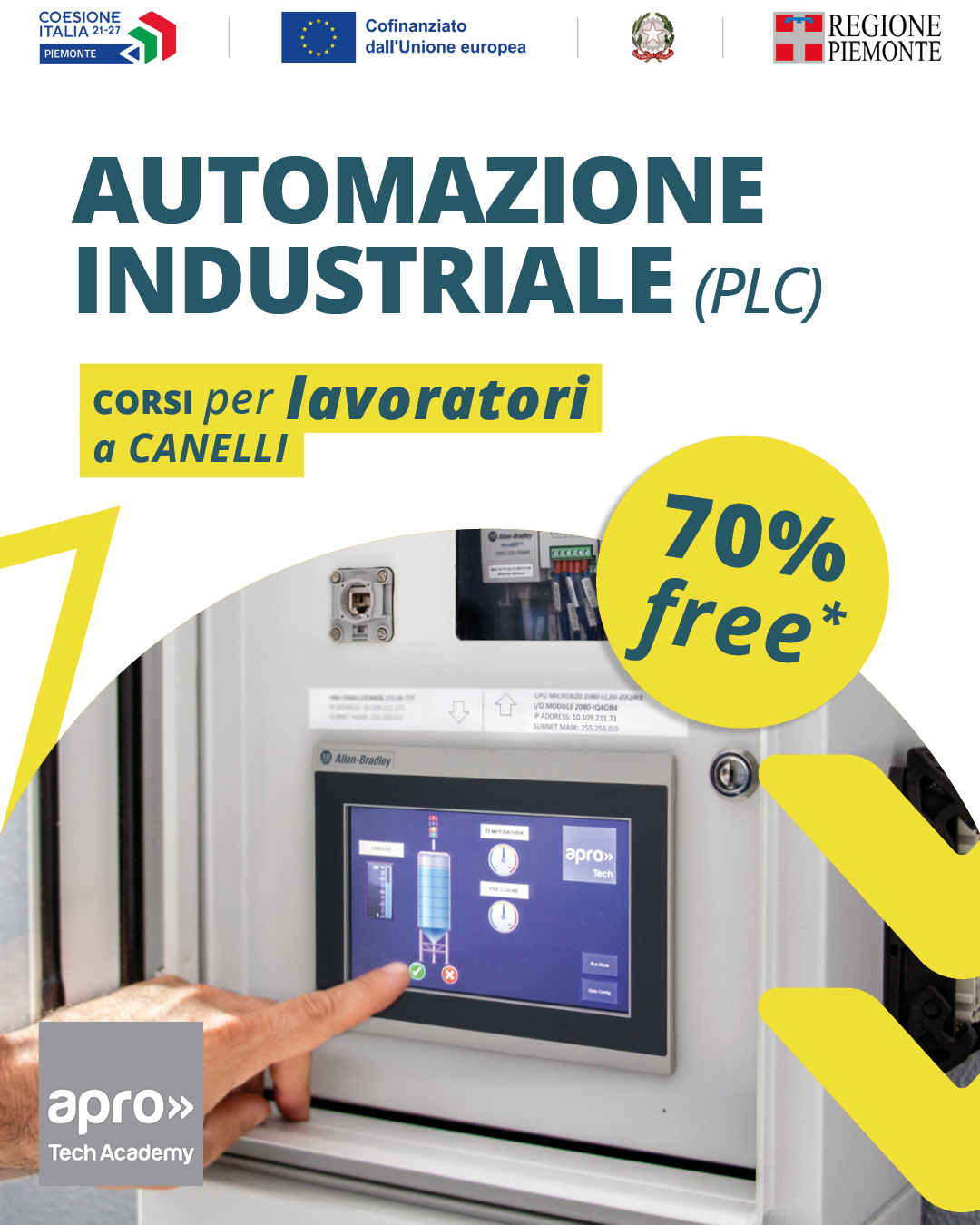 ELEMENTI DI AUTOMAZIONE INDUSTRIALE - CANELLI