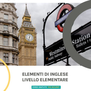 ELEMENTI DI INGLESE LIVELLO ELEMENTARE