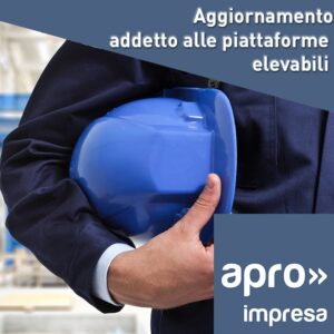 AGGIORNAMENTO PLE addetto all'utilizzo delle piattaforme mobili elevabili