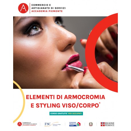 ELEMENTI DI ARMOCROMIA E STYLING VISO/CORPO