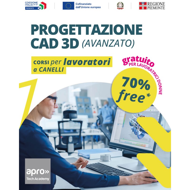 PROGETTAZIONE CAD 3D - LIVELLO - AVANZATO